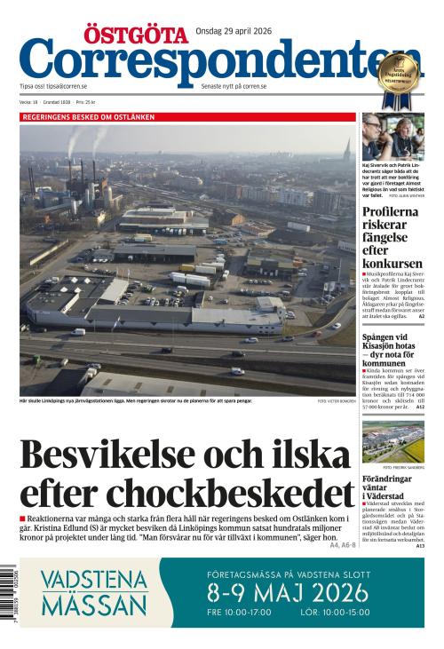 Östgöta Correspondenten 29.4.2026