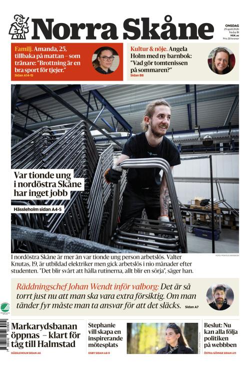Norra Skåne 29.4.2026