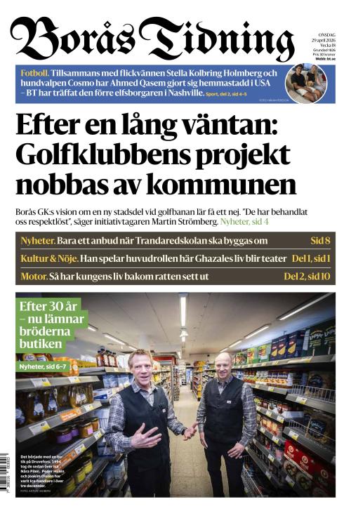 Borås Tidning 29.4.2026