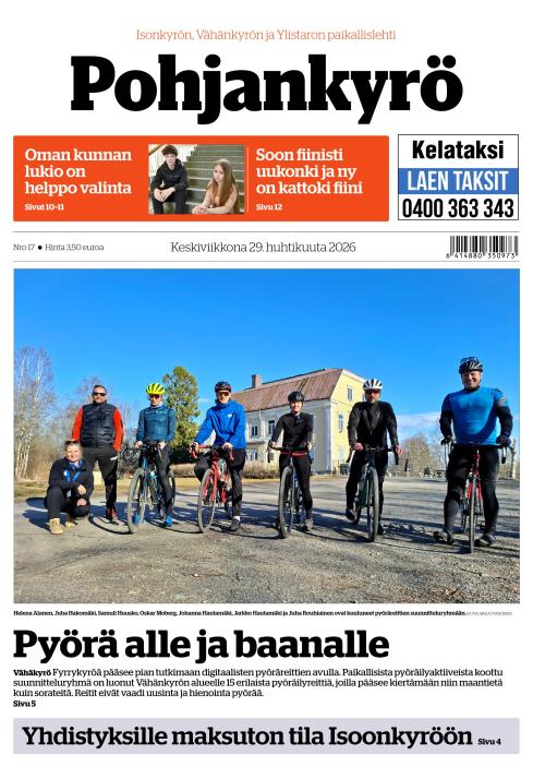 Pohjankyrö-lehti 29.4.2026