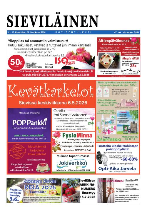 Sieviläinen 29.4.2026
