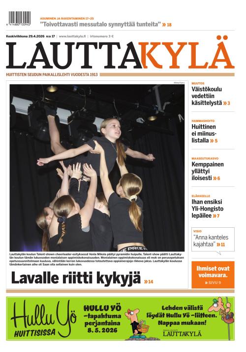 Lauttakylä-lehti 29.4.2026