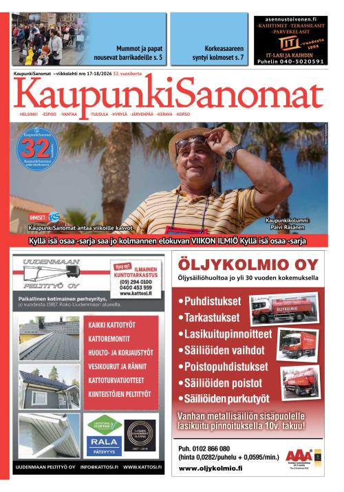 Kaupunkisanomat 30.4.2026