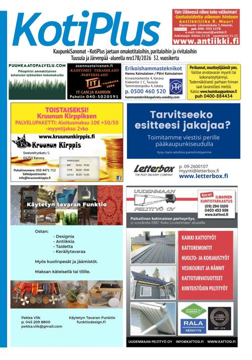 Kaupunkisanomat 1.5.2026