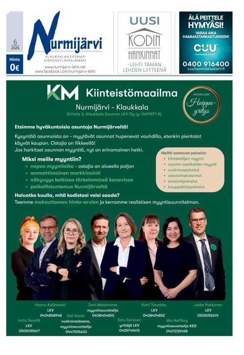 Nurmijärvi-lehti 30.4.2026