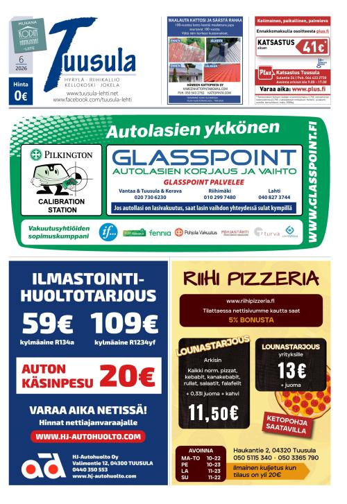 Tuusula-lehti 30.4.2026