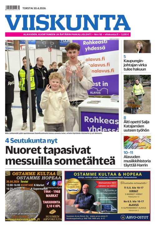 Viiskunta 30.4.2026
