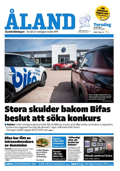 Ålandstidningen 30.4.2026