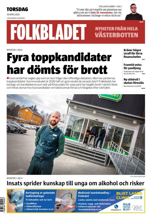 Folkbladet (Västerbotten) (SE) 30.4.2026