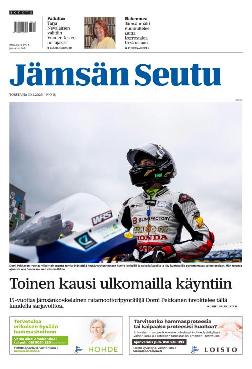 Jämsän Seutu ja Vekkari 30.4.2026