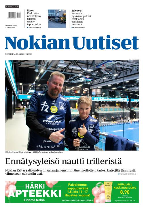Nokian Uutiset 30.4.2026
