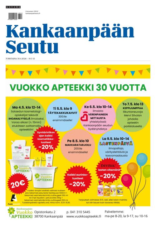 Kankaanpään Seutu 30.4.2026