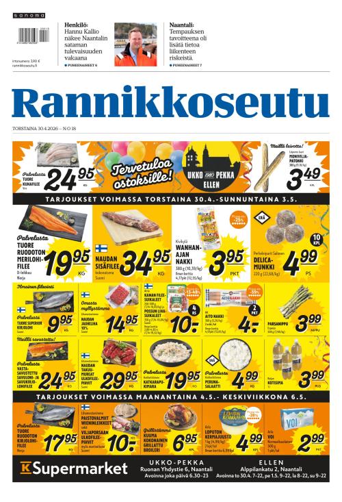 Rannikkoseutu 30.4.2026