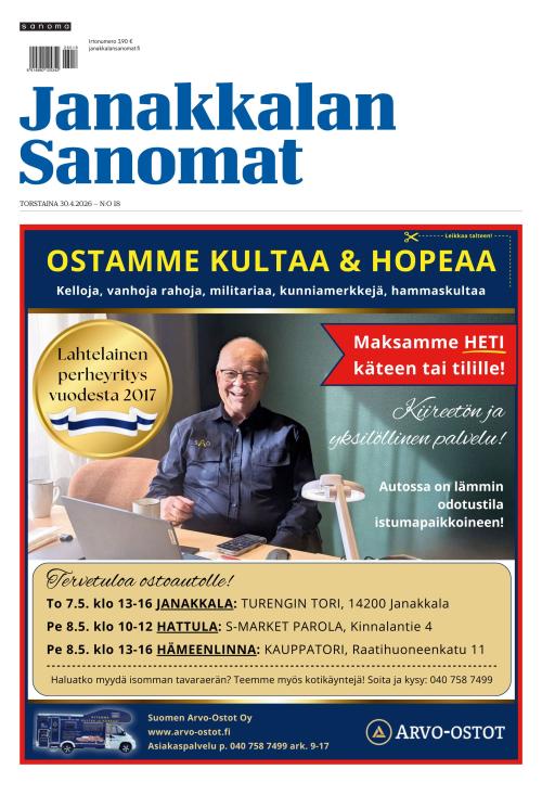 Janakkalan Sanomat 30.4.2026