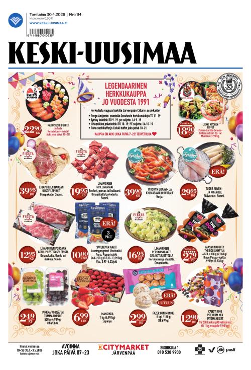 Keski-Uusimaa 30.4.2026