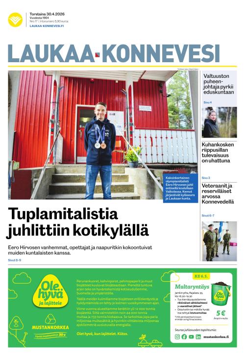 Laukaa-Konnevesi 30.4.2026