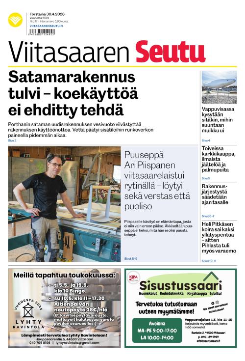 Viitasaaren Seutu 30.4.2026