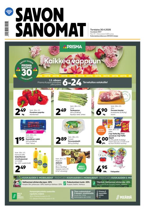 Savon Sanomat 30.4.2026