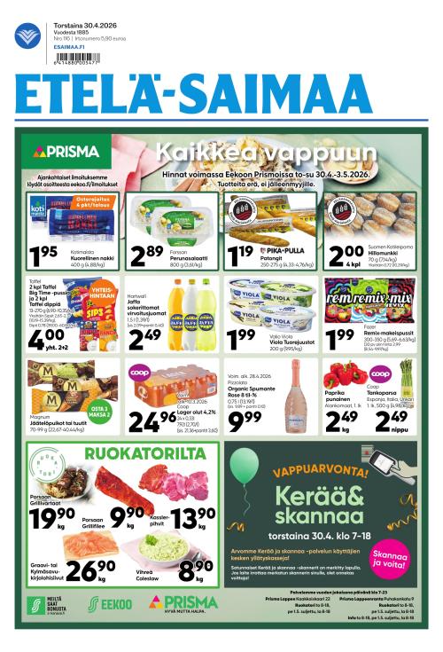 Etelä-Saimaa 30.4.2026