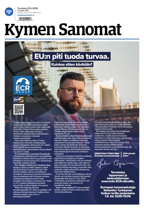 Kymen Sanomat 30.4.2026