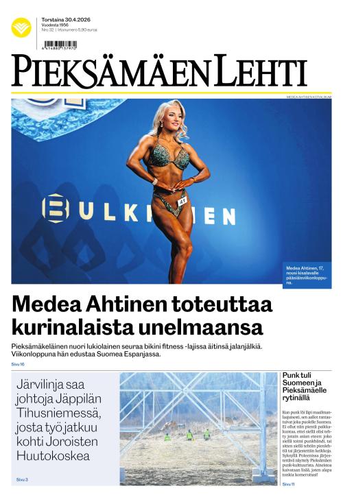 Pieksämäen lehti 30.4.2026