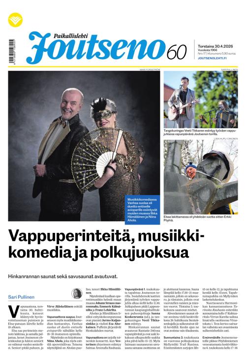 Paikallislehti Joutseno 30.4.2026