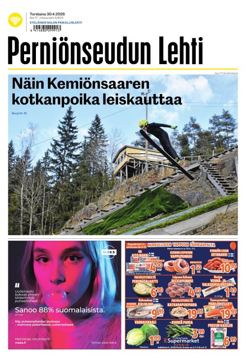 Perniönseudun Lehti 30.4.2026