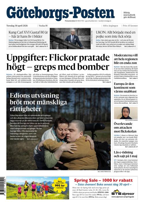 Göteborgs-Posten 30.4.2026