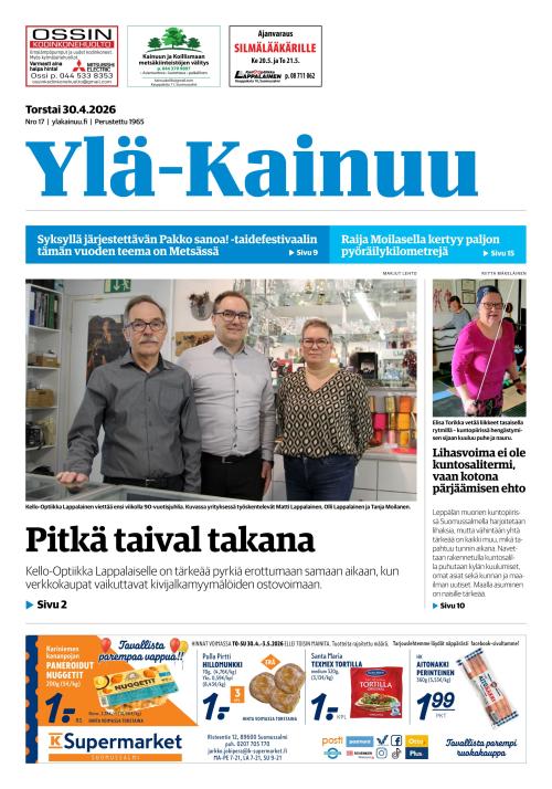 Ylä-Kainuu 30.4.2026