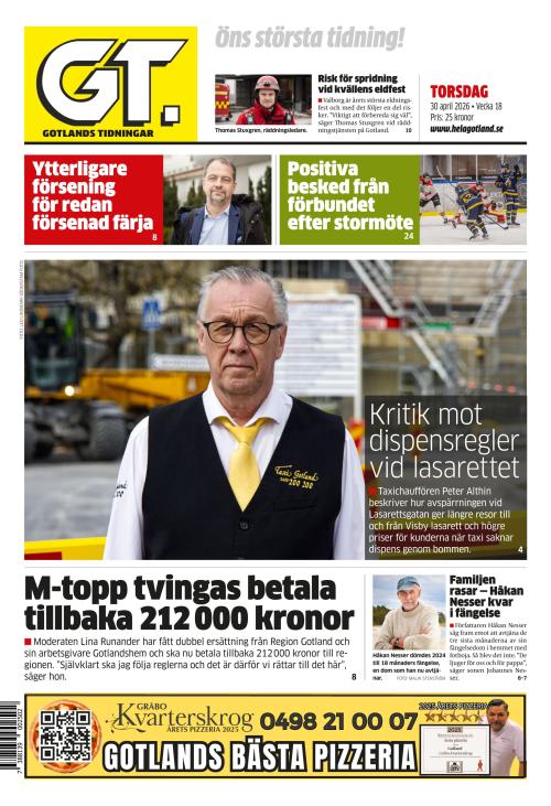 Gotlands Tidningar 30.4.2026
