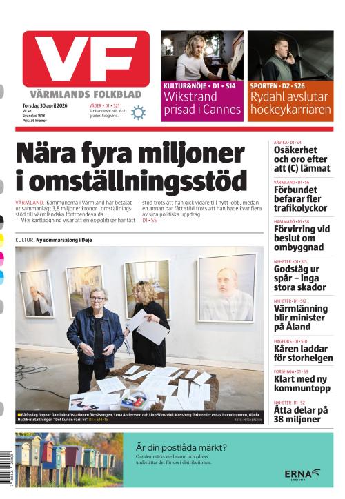 Värmlands Folkblad 30.4.2026