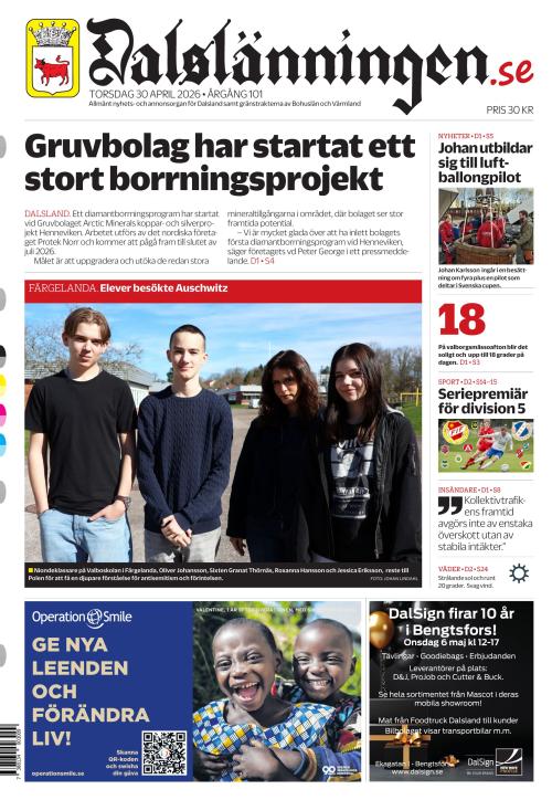 Dalslänningen 30.4.2026