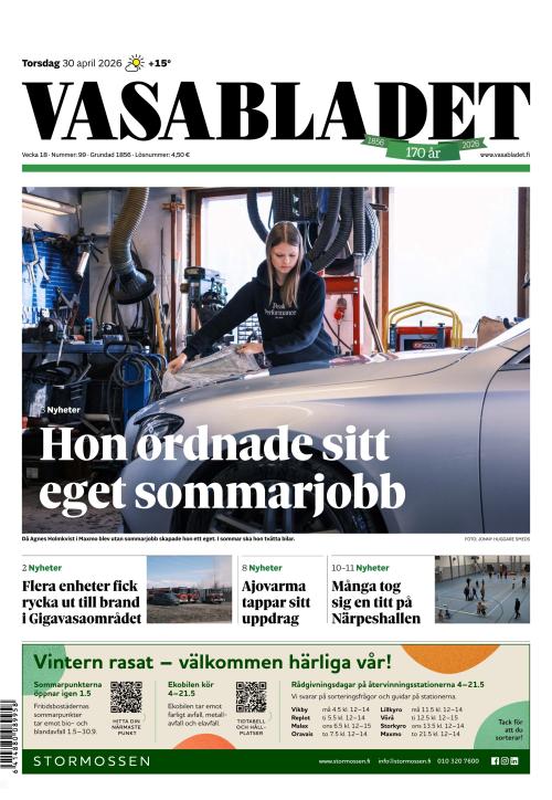 Vasabladet 30.4.2026