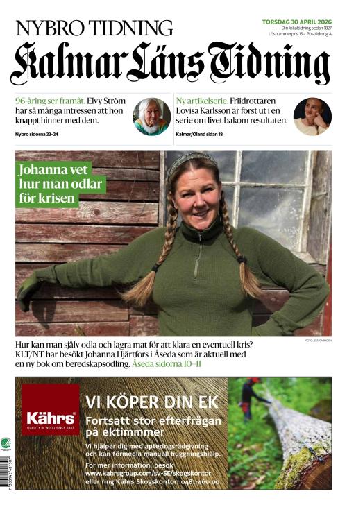 Kalmar Läns Tidning 30.4.2026