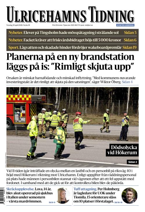 Ulricehamns Tidning 30.4.2026