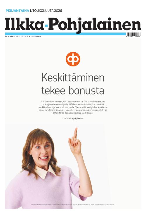 Ilkka-Pohjalainen 1.5.2026