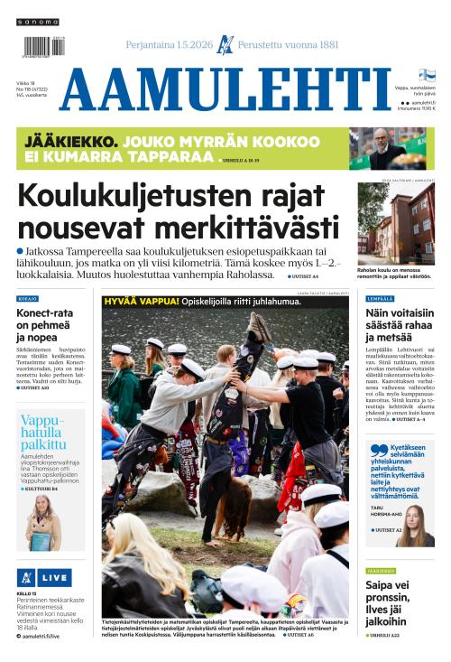 Aamulehti 1.5.2026