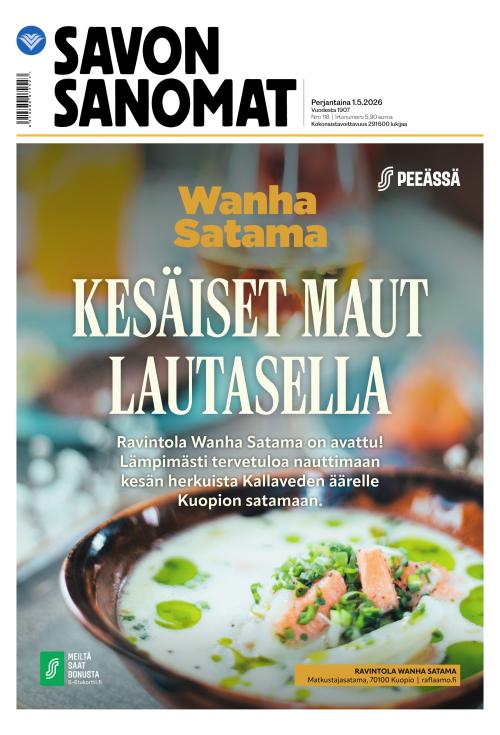 Savon Sanomat 1.5.2026