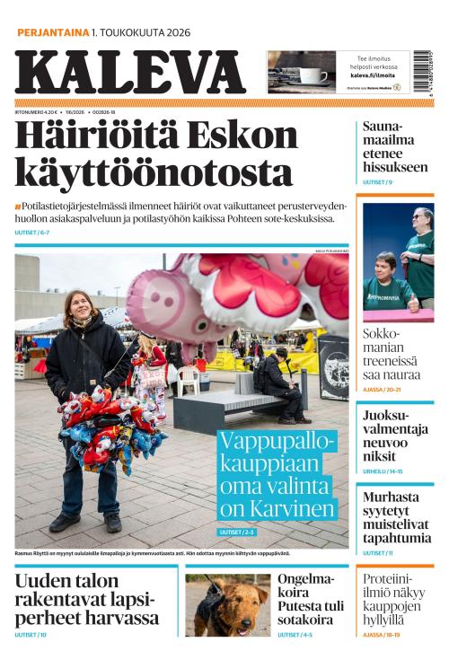 Kaleva 1.5.2026
