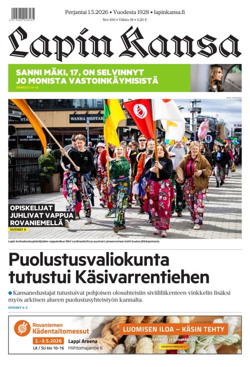 Lapin Kansa 1.5.2026