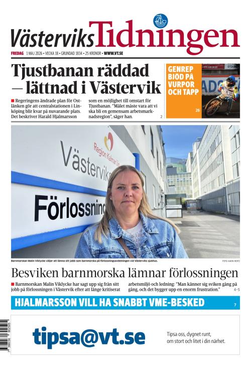 Västerviks-Tidningen 1.5.2026