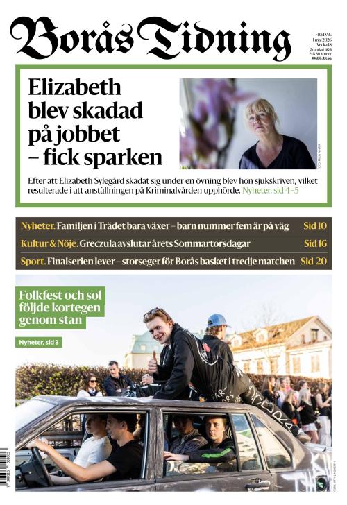 Borås Tidning 1.5.2026