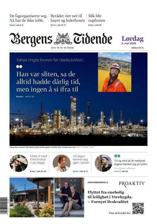 Bergens Tidende 2.5.2026