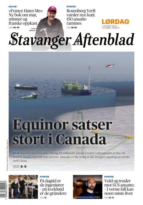 Stavanger Aftenblad 2.5.2026