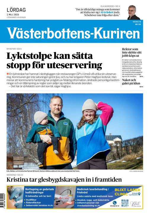 Västerbottens-Kuriren (SE) 2.5.2026