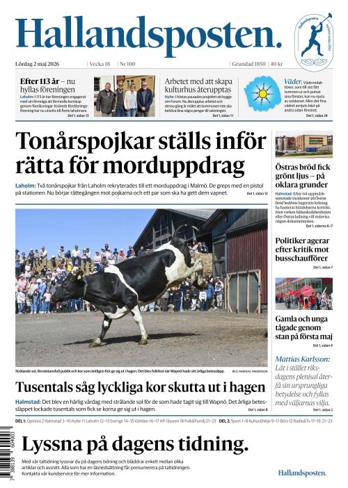 Hallandsposten 2.5.2026