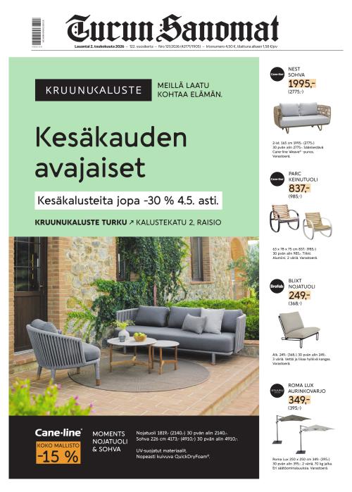 Turun Sanomat 2.5.2026