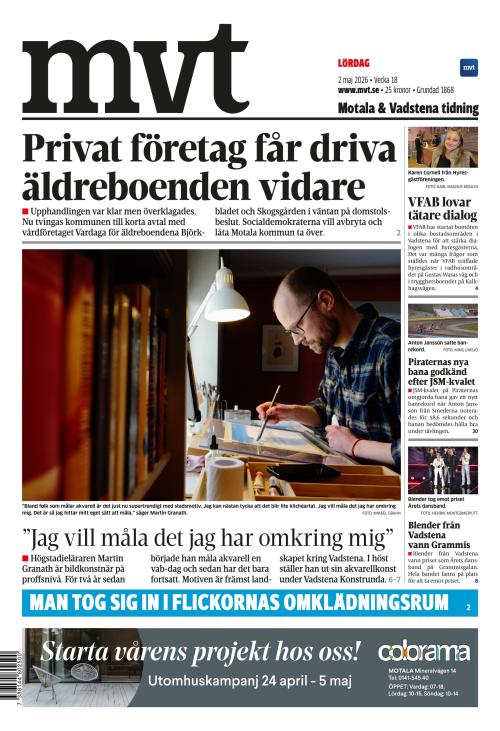 Motala Vadstena Tidning 2.5.2026