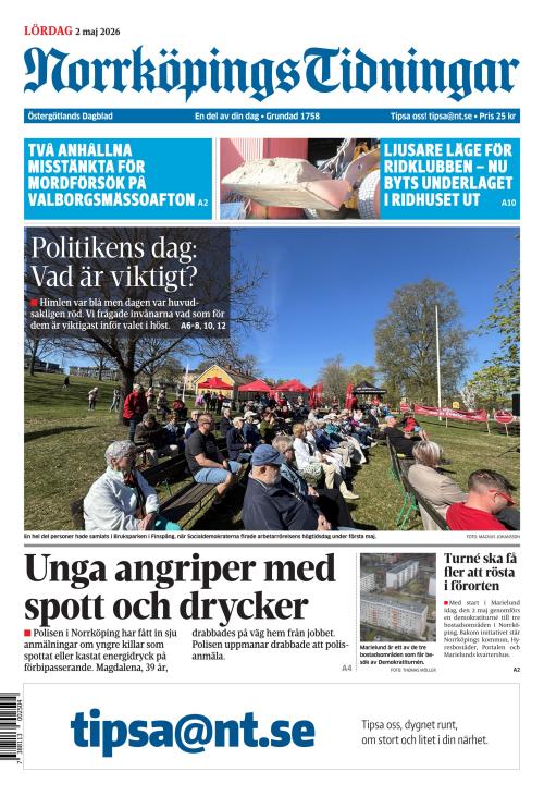 Norrköpings Tidningar 2.5.2026