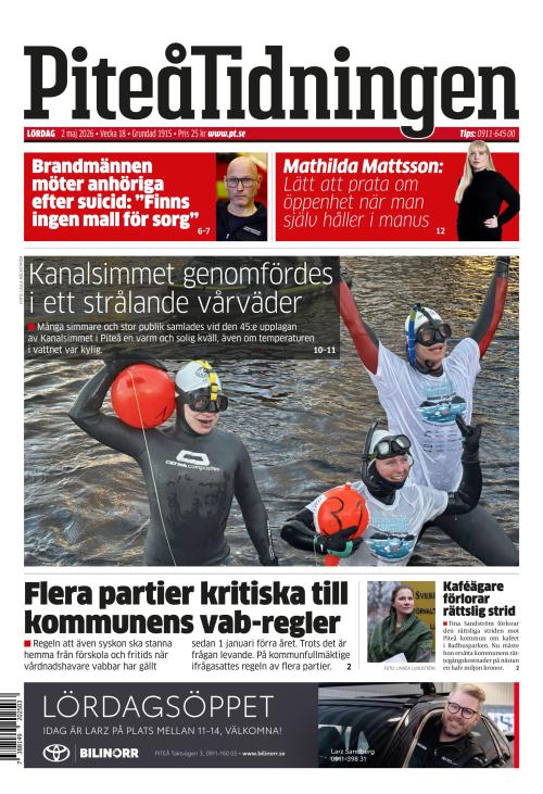 Piteå-Tidningen 2.5.2026